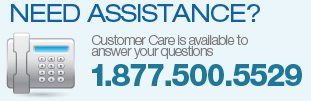 Need Assistance? Call us Toll Free 1.877.500.5529