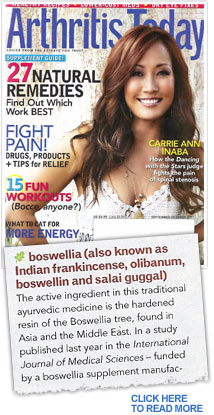 Boswellia Featured in Arthritis Today Magazine